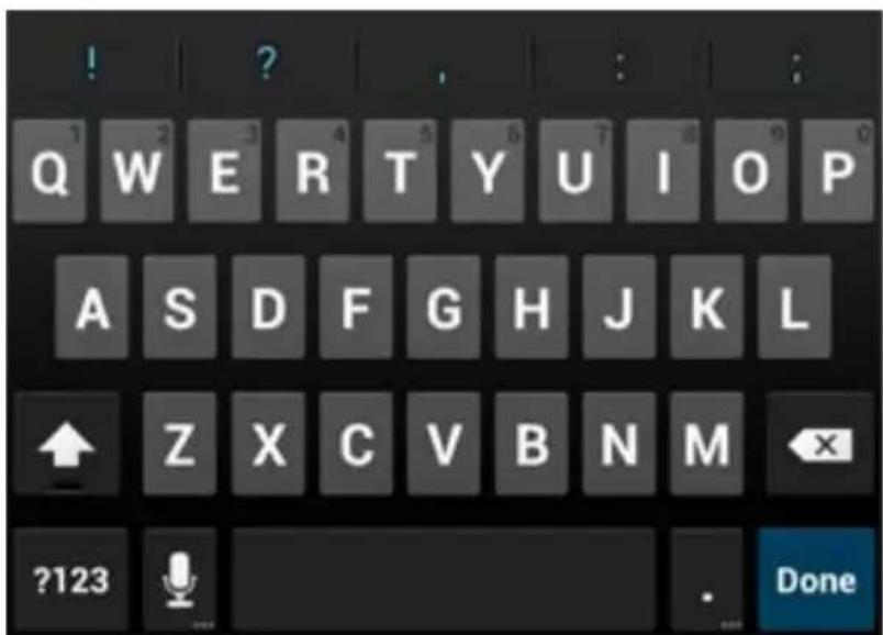 GEMINI D7 Tablet GEM7007 - Utilisation du clavier - 1