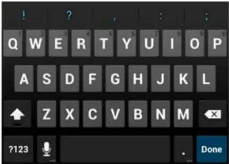 GEMINI D7 Tablet GEM7007 - Using the Keyboard - 1