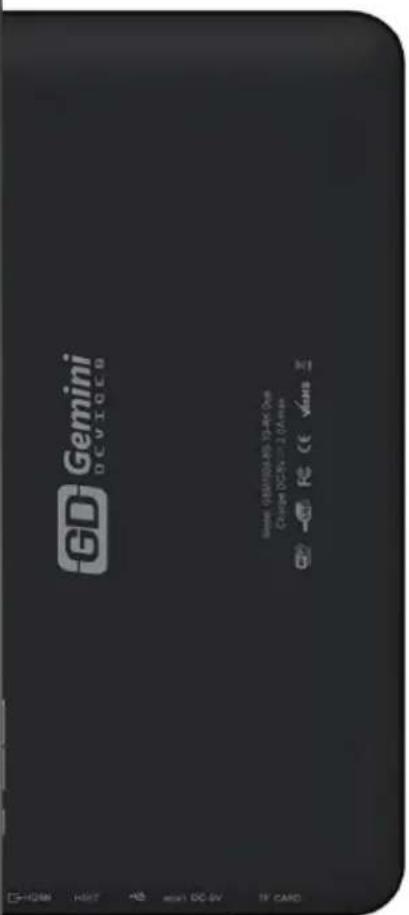GEMINI D10 Tablet GEM1000 - Getting further help and support - 2