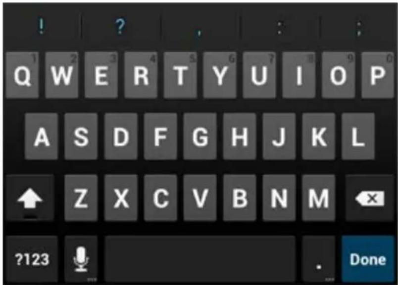 GEMINI Q13 Tablet GEMQ1331 - Utilisation du clavier - 1