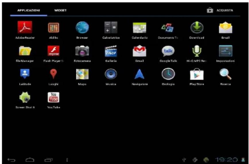 Leotec LPad Space III LETAB703 - Interfaccia principale - 10
