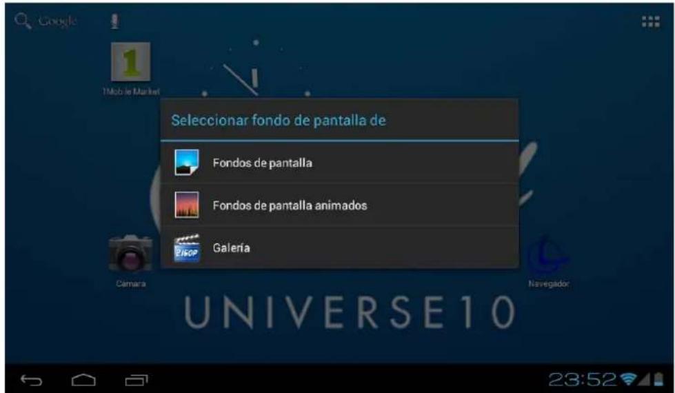 Leotec LPad Space III LETAB703 - Interfaz principal - 9