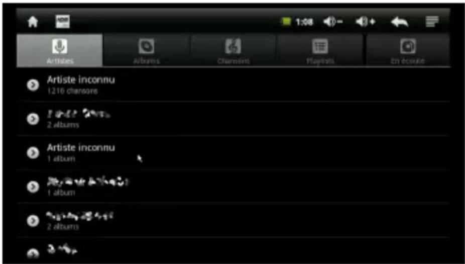 STOREX eZee Tab 7C - ÉCOUTER DE LA MUSIQUE - 1