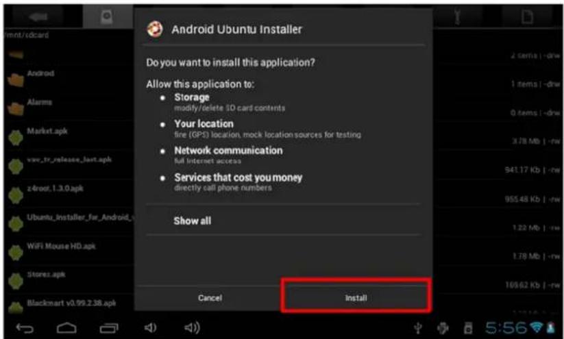 STOREX eZee Tab 10O 10S - INSTALL AN APPLICATION - 2