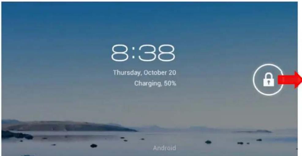 STOREX eZee Tab 106Q 10M - Ativar / desativar LCD - 1
