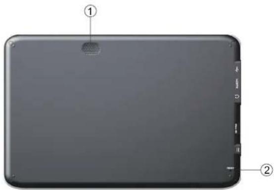 HANNSPREE HANNSpad SN10T1 - Vista posterior - 1