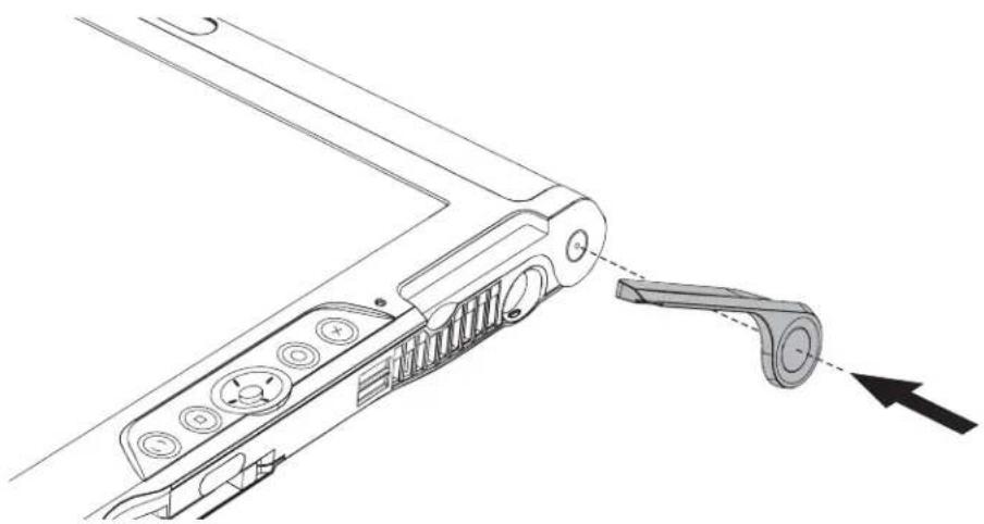 Motion Computing LE1700 - Remplacement de l'antenne - 1