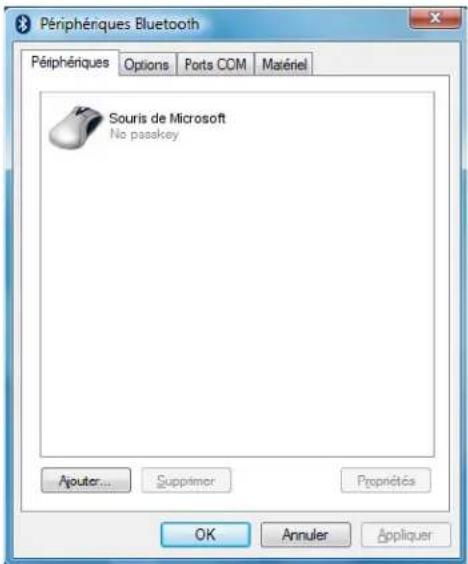 Motion Computing LE1700 - Pour configurer une connexion Bluetooth - 1