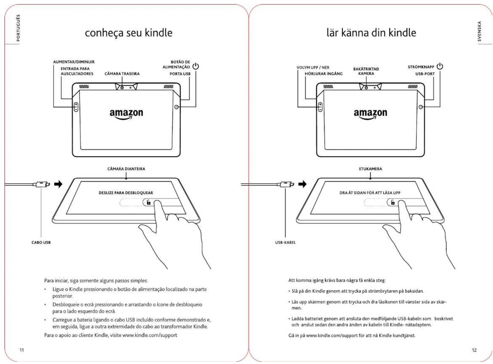 AMAZON Kindle Fire HDX - conhecendo seu kindle - 3