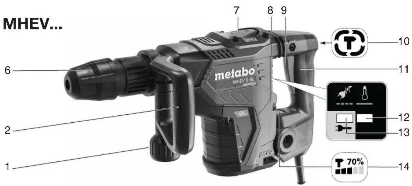 METABO MHEV 5 BL - 2