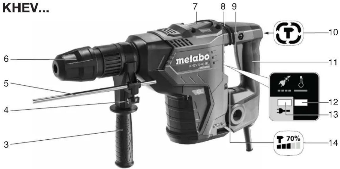 METABO MHEV 11 BL - 1