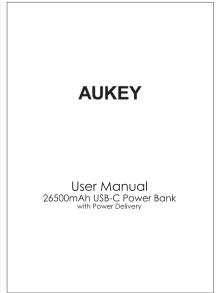 Aukey 26500mAh USBC Power Bank PBY7 - 2