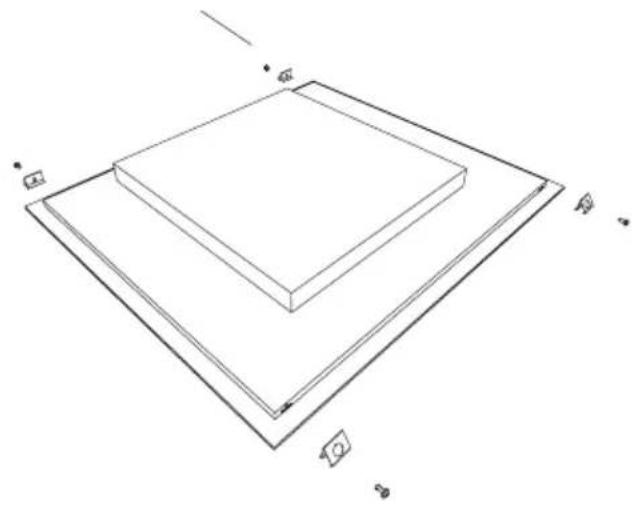 SHARP KH6I19FTPPEU - Fitting the hob into a work surface - 7