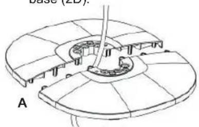 BESTRON AFT80ZRC - FUNZIONAMIENTO - Montaggio della base - 1