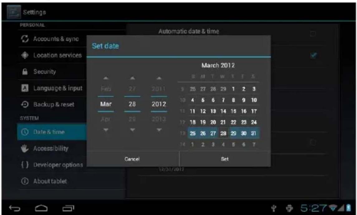 Synchro Digital INOSOP084.0CAP - Date and time - 1