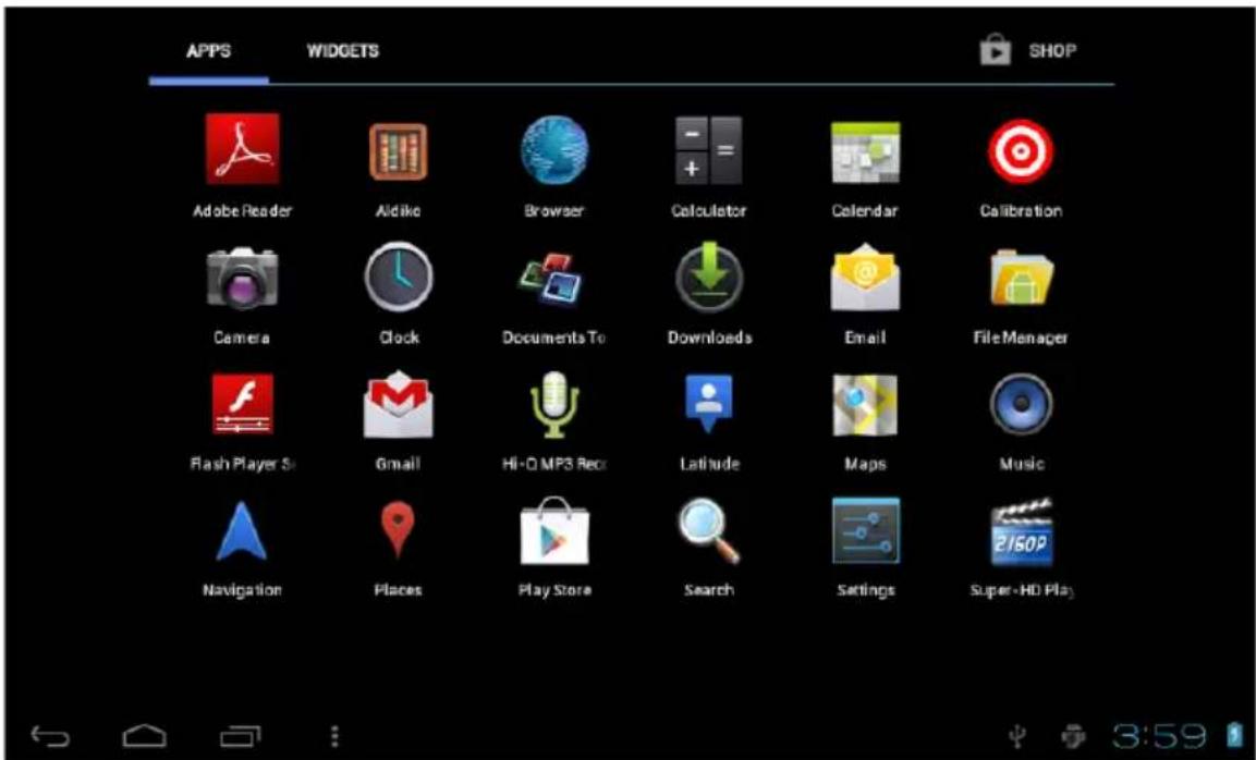Synchro Digital INOSOP07CAP - Main menu operation - 1