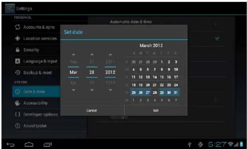 Synchro Digital INOSOP094.0 - Date and time - 1