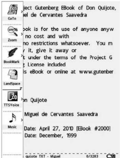 Sunstech EBI4GB2 - Function of horizontal screen reading mode: - 1