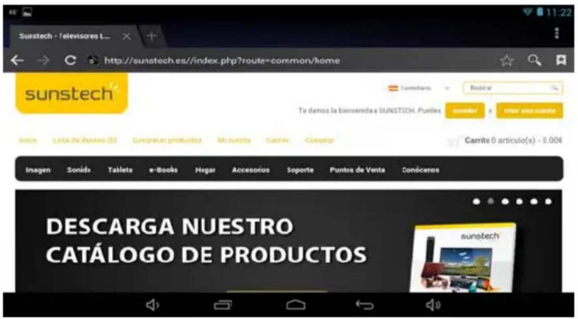 Sunstech Tab 92 QC - Navigation sur le Web - 1