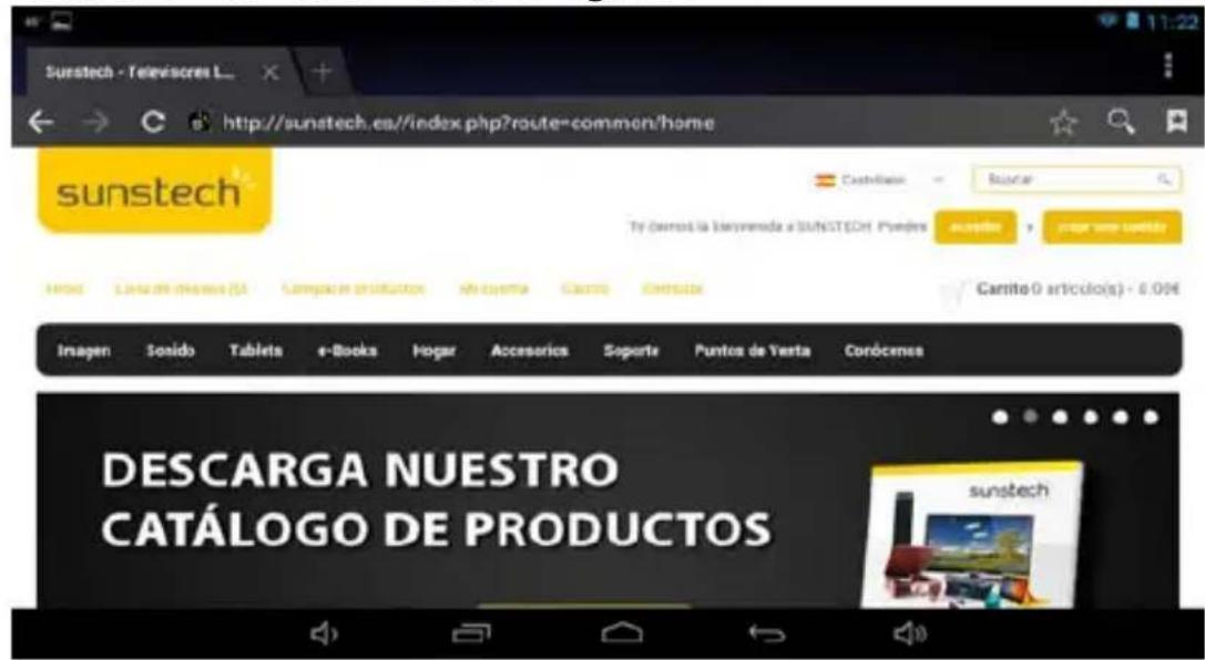 Sunstech Tab 92 QC - Navegação na Web - 1