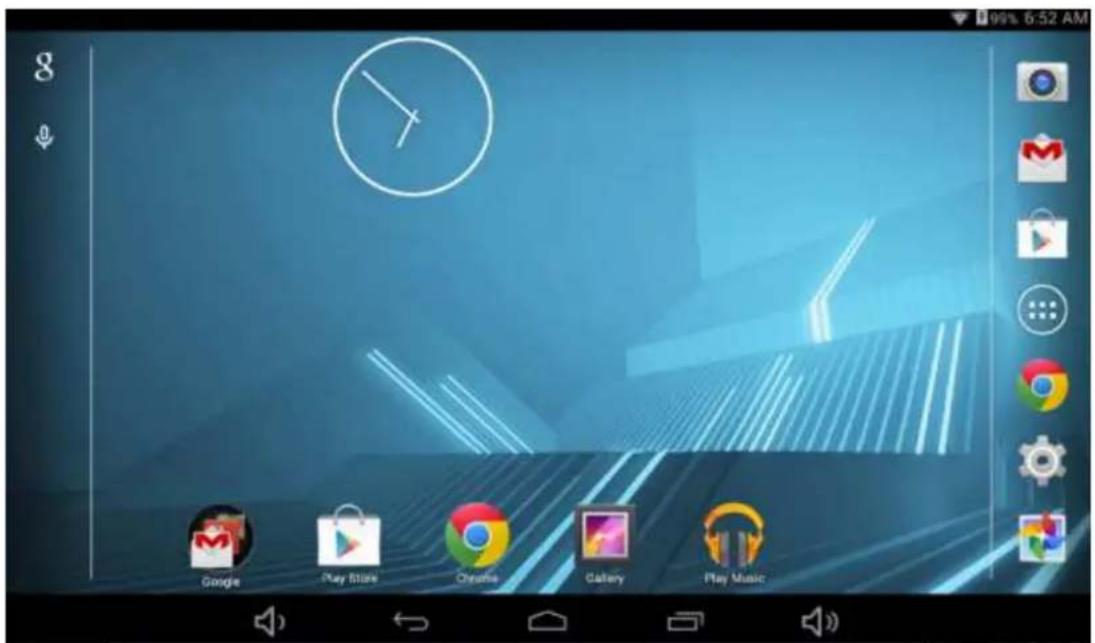 Sunstech Tab 93 QCBT - ECRÃ INICIAL - 1