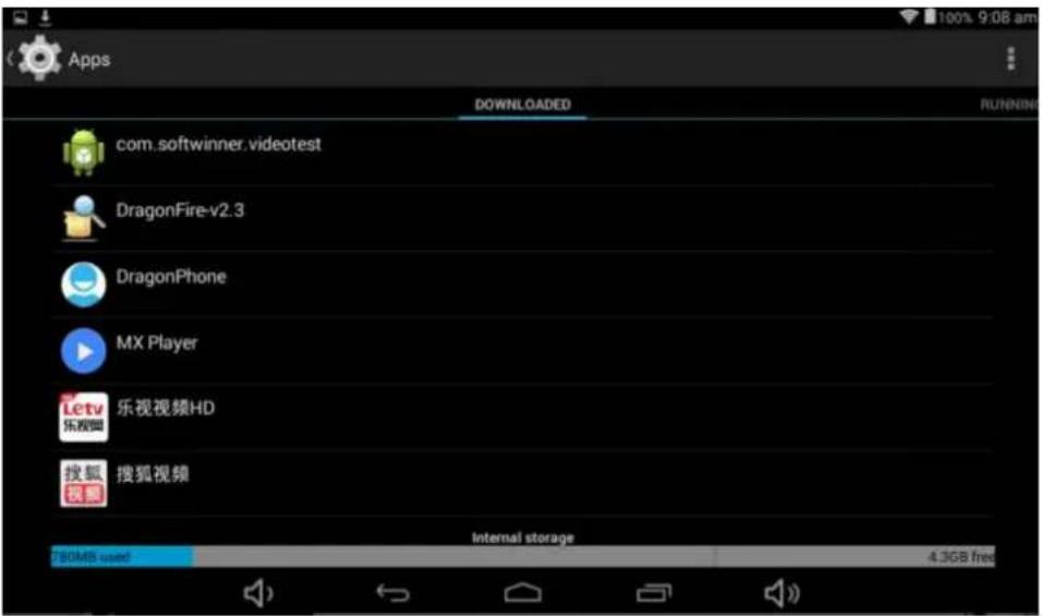 Sunstech Tab 93 QCBT - DESINSTALAR A APLICAÇÃO APK - 1