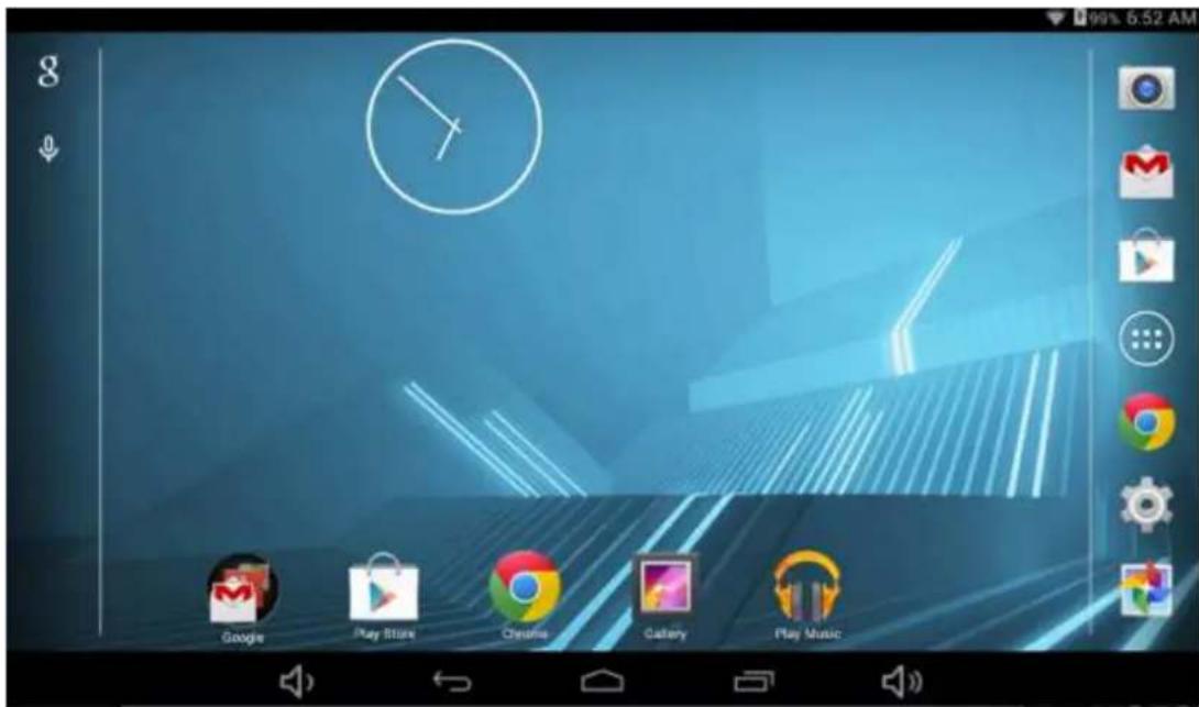 Sunstech Tab 93 QCBT - ÉCRAN D'ACCUEIL - 1