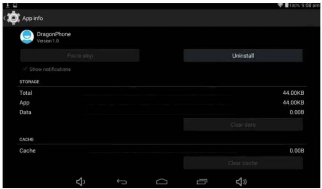 Sunstech Tab 93 QCBT - DESINSTALAR A APLICAÇÃO APK - 2