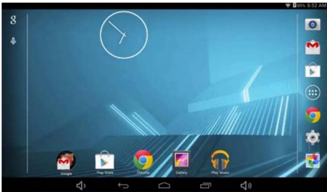 Sunstech Tab 93 QCBT - PANTALLA INICIAL - 1