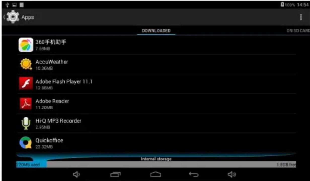 Sunstech Tab 104 QC - Fermer l'application - 1
