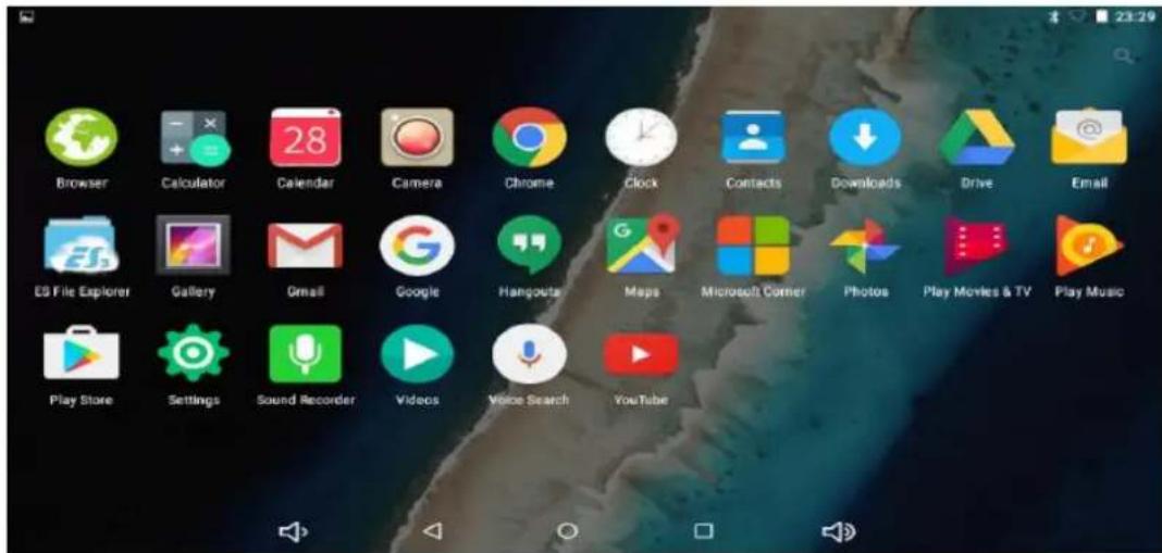 Sunstech Tab 737 QC - À propos d'applications - 1