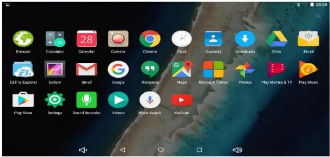 Sunstech Tab 737 QC - Las aplicaciones - 1