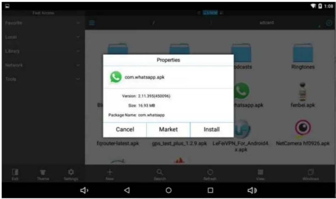 Sunstech Tab 918 QCBT - INSTALLER UNE APPLICATION APK - 2