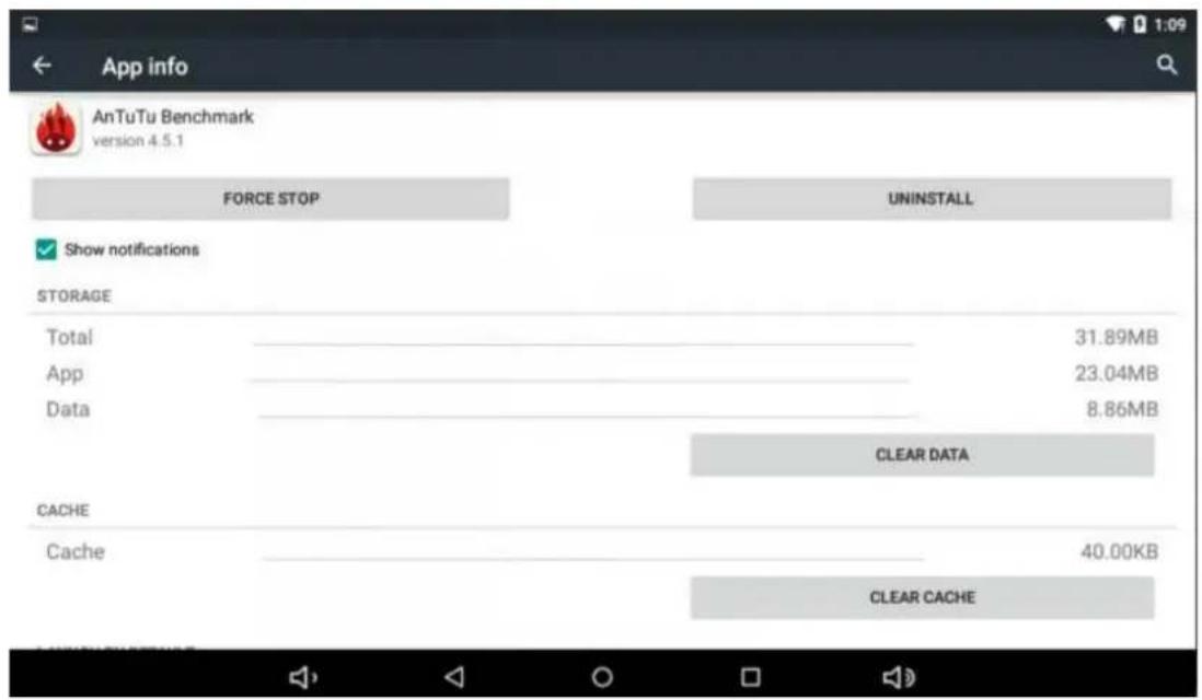 Sunstech Tab 918 QCBT - UNINSTALL APK APPLICATION - 3