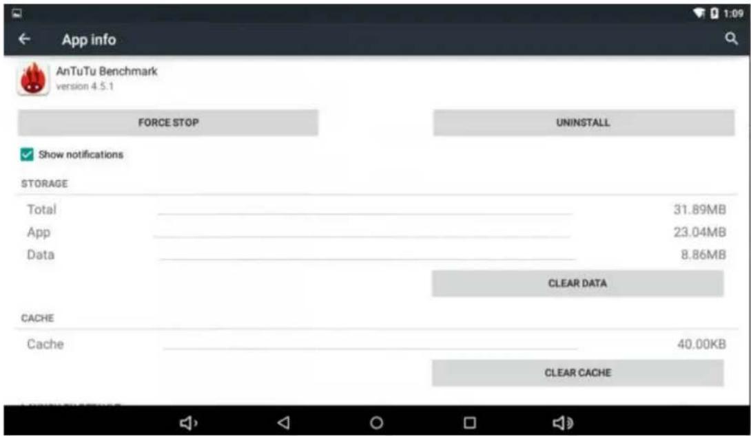Sunstech Tab 918 QCBT - DÉSINSTALLER UNE APPLICATION APK - 3