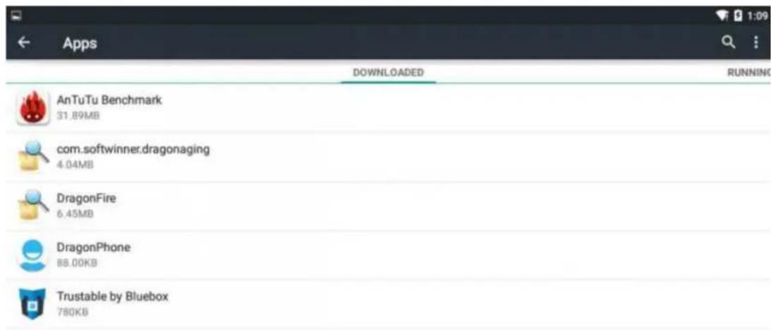 Sunstech Tab 918 QCBT - DESINSTALAR LA APLICACIÓN APK - 1