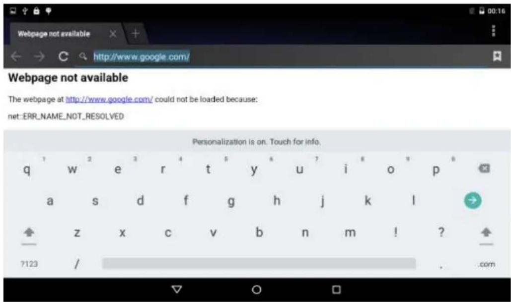 Sunstech Tab 743G QC - Software Keyboard - 1