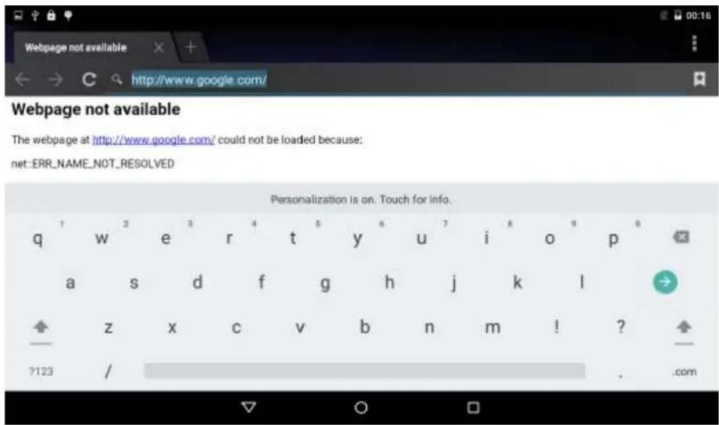 Sunstech Tab 743G QC - Clavier logiciel - 1