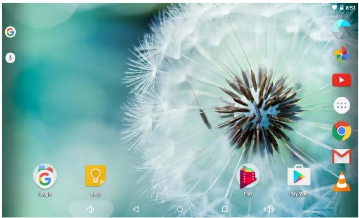 Sunstech Tab 1061 OC - HomeScreen - 1