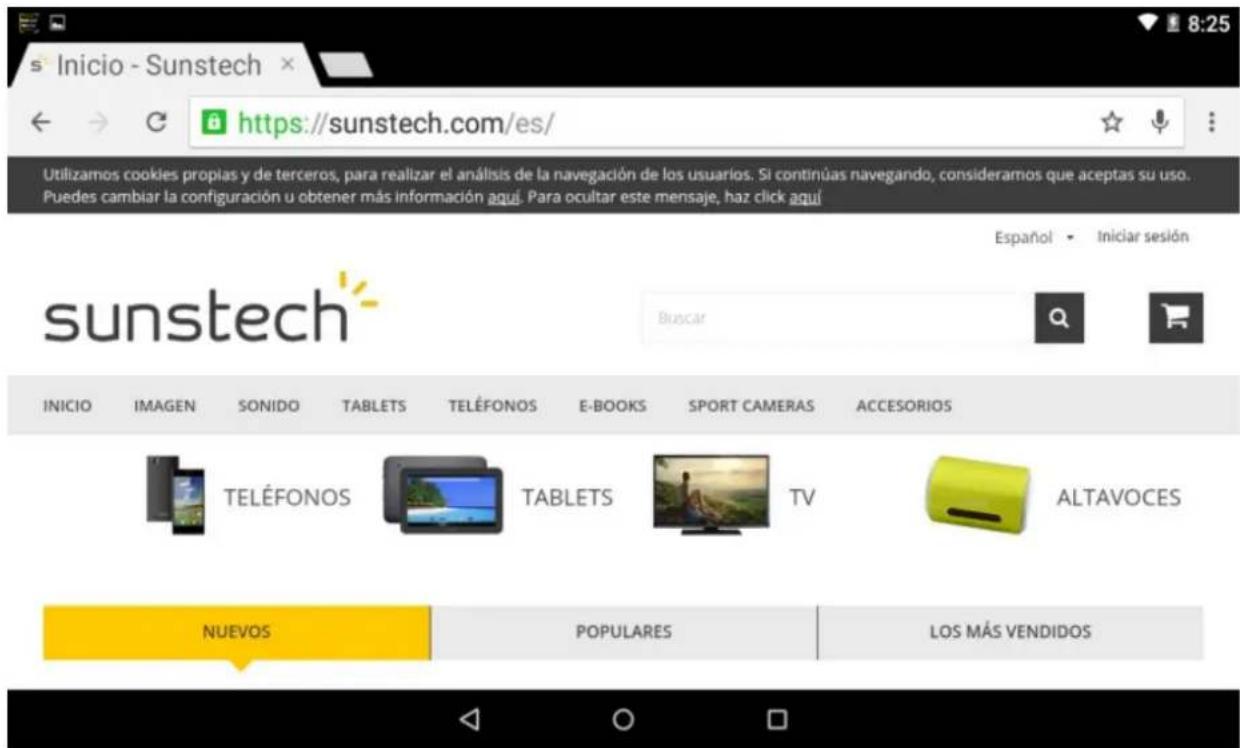 Sunstech Tab 1061 OC - NavegacãonaWeb - 1