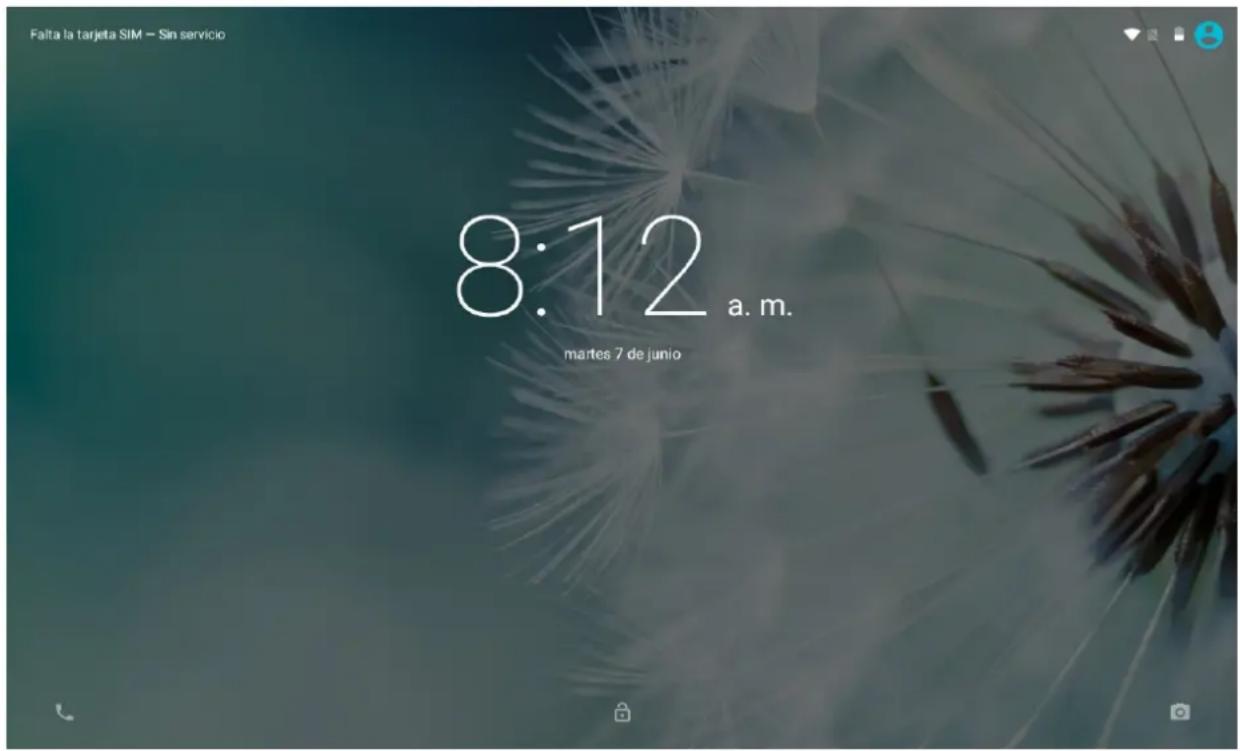 Sunstech Tab 1061 OC - LockScreen - 1