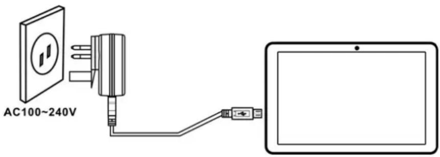 Sunstech Tab 1061 OC - ChargervotreappareiTAB1061OC8GBBK - 1