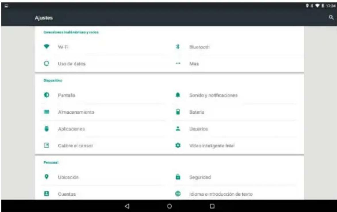 Sunstech TAD 896 QCBTK - MenuDefinições - 1