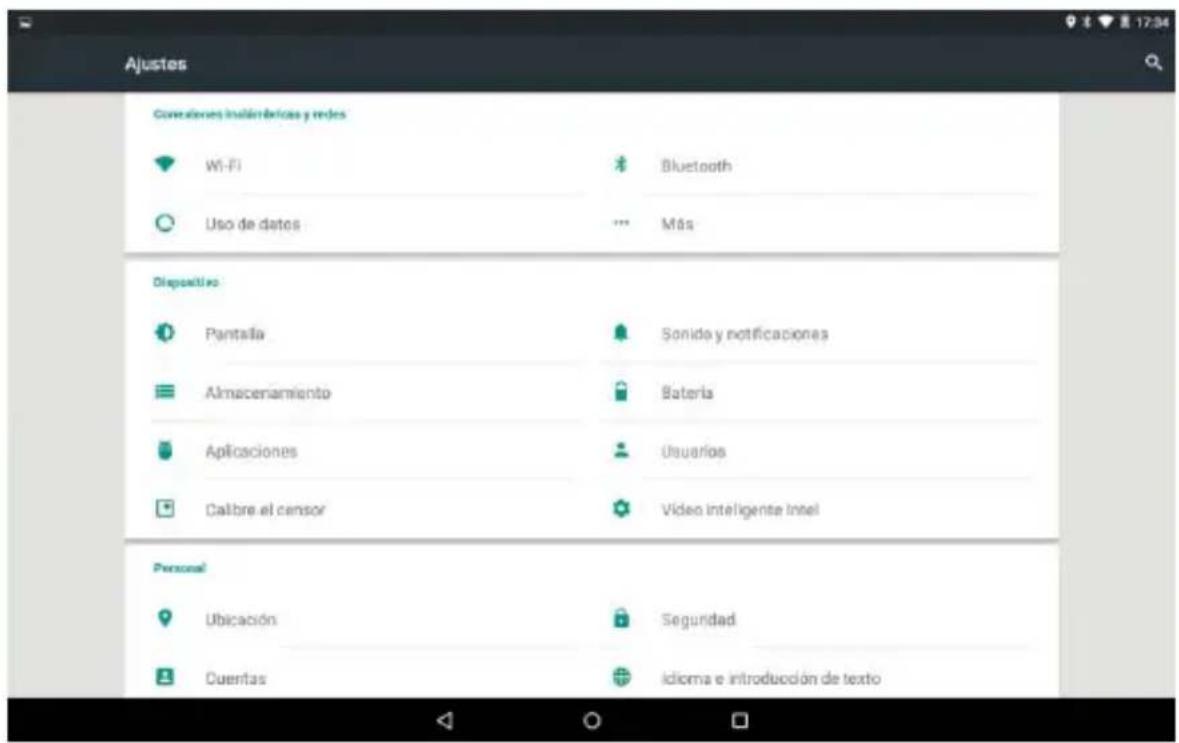 Sunstech TAD 896 QCBTK - Menudeconfiguración - 1