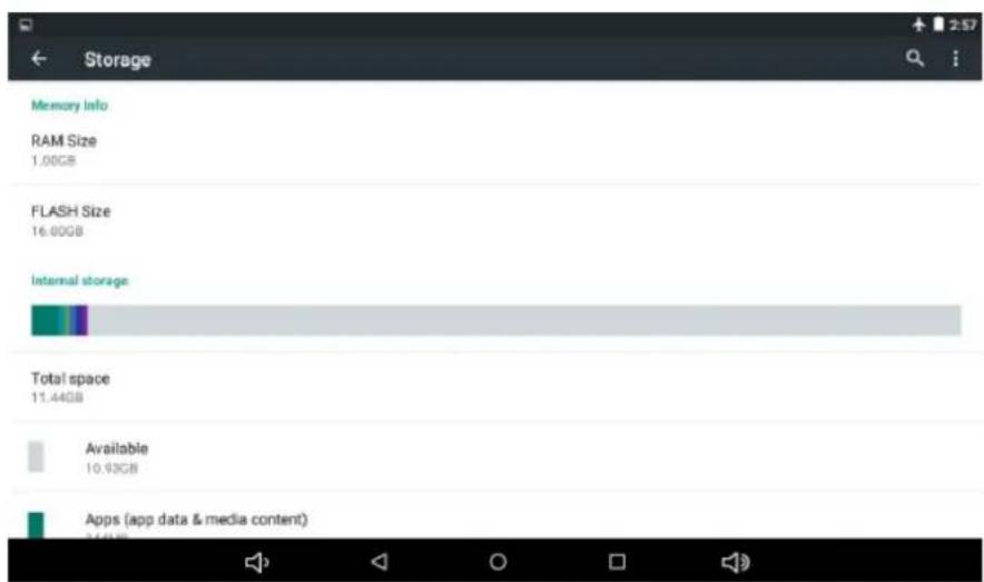 Sunstech Tab 2323 GMQC - Stockage - 1