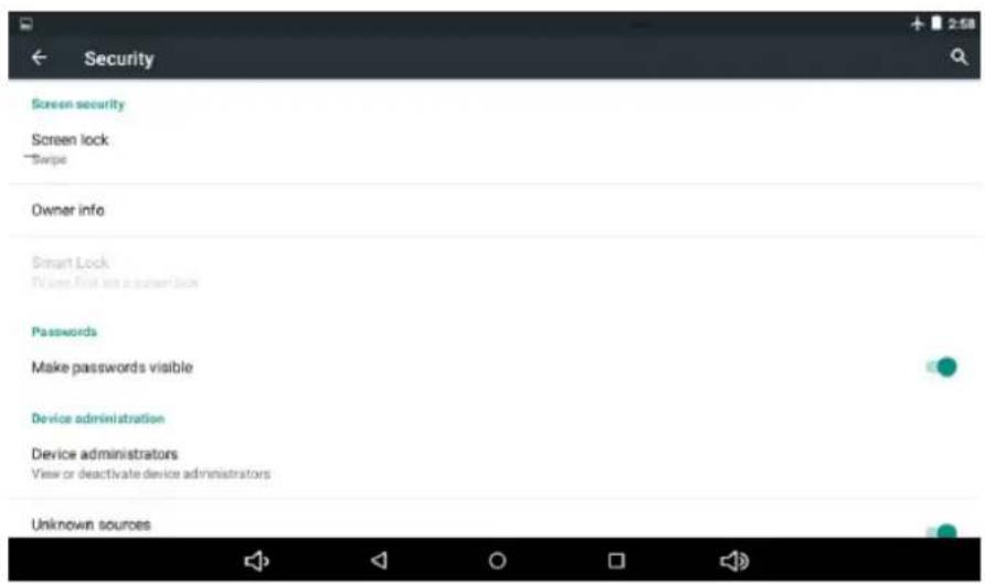 Sunstech Tab 2323 GMQC - Seguridad - 1