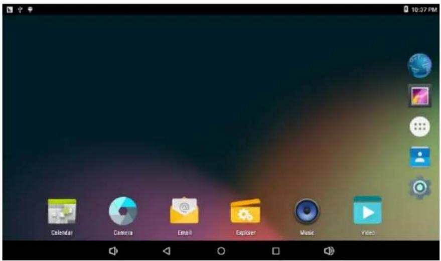 Sunstech Tab 2323 GMQC - INTERFACE D'UTILISATION DE L'ÉQUIPEMENT - 1