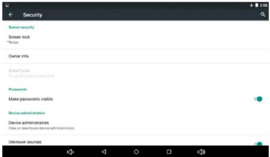 Sunstech Tab 2323 GMQC - Security - 1