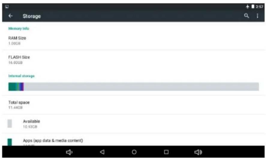 Sunstech Tab 2323 GMQC - Almacenamento - 1
