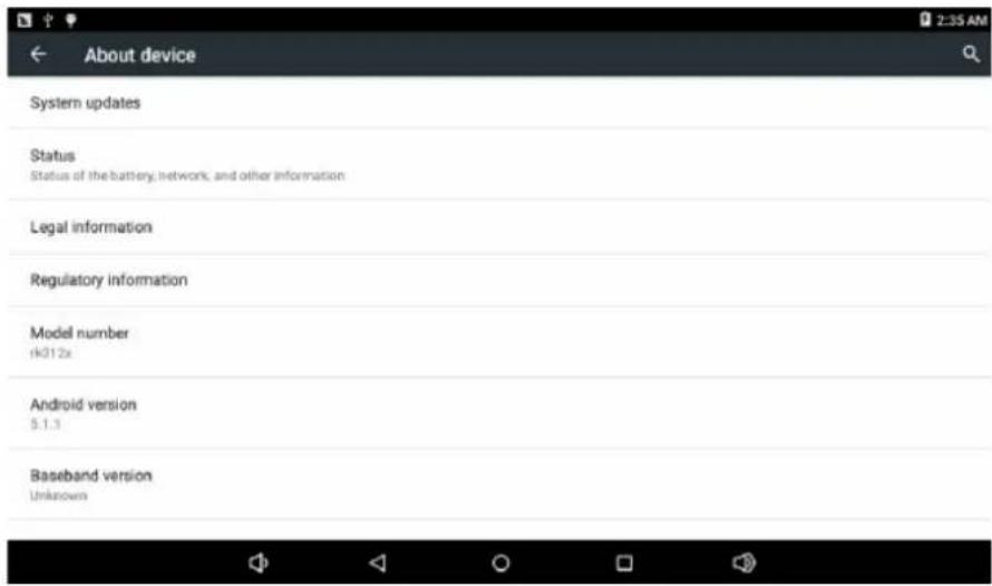 Sunstech Tab 2323 GMQC - À propos de l'unité - 1